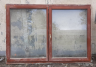 Dvoukřídlé euro okno (Double-leaf euro window) 1740x1460mm